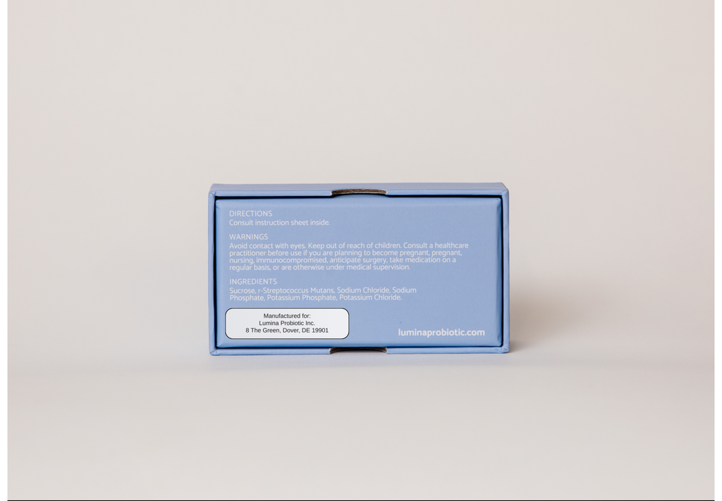 Preorder Lumina Probiotic Cosmetic Toothpaste